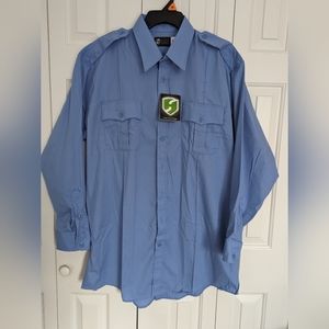 Horace Small Men's Classic Long Sleeve Sentinal Security Shirt size 18-36.